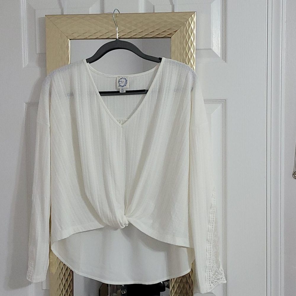Off white blouse